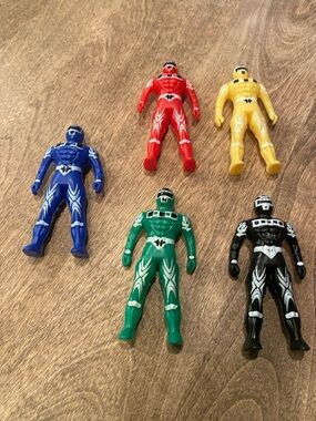 Rare Vintage KO bootleg Ranger Set, 4.75” Figure.